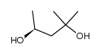 (S)-2-methyl-2,4-pentanediol结构式