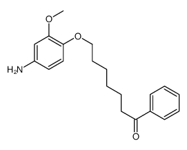 HEPTANOPHENONE, 7-(4-AMINO-2-METHOXYPHENOXY)- picture