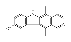 5,11-dimethyl-6H-pyrido[4,3-b]carbazol-9-olate Structure