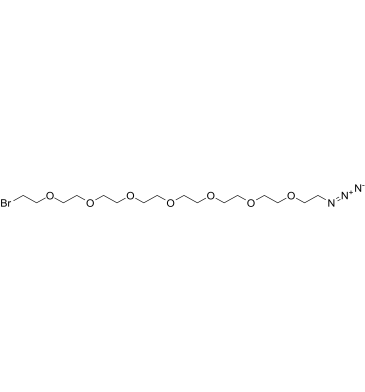 Bromo-PEG7-azide图片