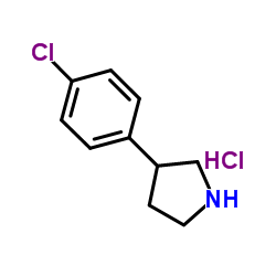 3-(4-氯苯基)吡咯烷盐酸盐图片