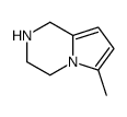 6-methyl-1,2,3,4-tetrahydropyrrolo[1,2-a]pyrazine structure