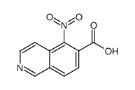 5-nitroisoquinoline-6-carboxylic acid Structure