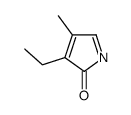 3-ethyl-4-methylpyrrol-2-one Structure