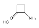 2-aminocyclobutan-1-one,hydrochloride结构式