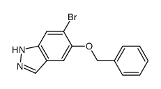 5-(benzyloxy)-6-bromo-1H-indazole Structure