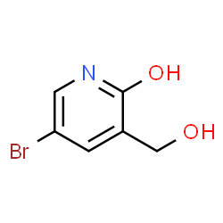 5-溴-3-(羟基甲基)吡啶-2(1H)-酮结构式