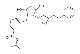 15S-5,6-反式-拉坦前列素结构式