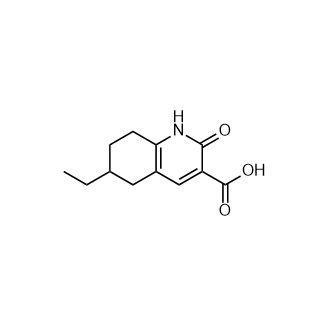 6-ethyl-2-oxo-1,2,5,6,7,8-hexahydroquinoline-3-carboxylicacid picture