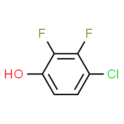 4-Chloro-2,3-difluorophenol Structure