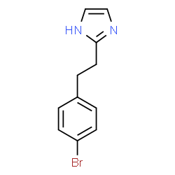 2-[2-(4-BROMO-PHENYL)-ETHYL]-1H-IMIDAZOLE结构式