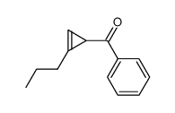 3-benzoyl-1-propylcyclopropene Structure