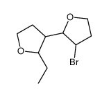 3-bromo-2-(2-ethyloxolan-3-yl)oxolane Structure