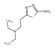 5-(2-DIETHYLAMINO-ETHYL)-[1,3,4]THIADIAZOL-2-YLAMINE structure