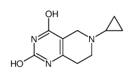 6-cyclopropyl-5,6,7,8-tetrahydropyrido[4,3-d]pyrimidine-2,4-diol图片