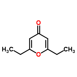 4H-Pyran-4-one,2,6-diethyl-(6CI,8CI,9CI) picture