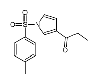 3-Propanoyl-1-tosylpyrrole结构式