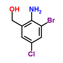 (2-Amino-3-bromo-5-chlorophenyl)methanol Structure