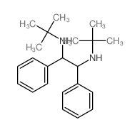 1,2-Ethanediamine,N,N'-bis(1,1-dimethylethyl)-1,2-diphenyl- (9CI) Structure