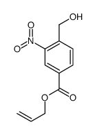 prop-2-enyl 4-(hydroxymethyl)-3-nitrobenzoate结构式