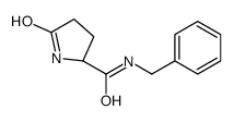 (2R)-N-benzyl-5-oxopyrrolidine-2-carboxamide结构式