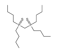 methylenebis(di-n-butylphosphine sulfide) Structure