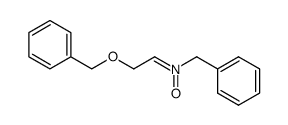 (Z)-N-[2-(benzyloxy)ethylidene]benzylamine N-oxide Structure