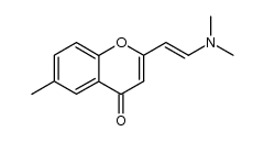 (E)-2-(2-(dimethylamino)vinyl)-6-methyl-4H-chromen-4-one结构式