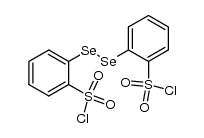 bis(2-chlorosulfonylphenyl)diselenide Structure