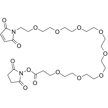 Mal-PEG8-NHS ester图片