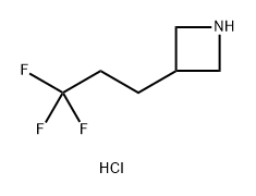 3-(3,3,3-TRIFLUOROPROPYL)AZETIDINE HYDROCHLORIDE结构式