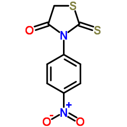 3-(4-Nitrophenyl)-2-thioxo-1,3-thiazolidin-4-one结构式