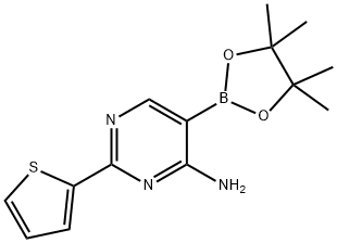 4-Amino-2-(2-thienyl)pyrimidine-5-boronic acid pinacol ester picture