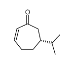 2-Cyclohepten-1-one,6-(1-methylethyl)-,(6R)-(9CI) picture