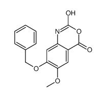 7-(Benzyloxy)-6-methoxy-2H-3,1-benzoxazine-2,4(1H)-dione Structure