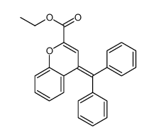 ethyl 4-benzhydrylidenechromene-2-carboxylate结构式