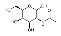 N-ACETYL-D-TALOSAMINE Structure