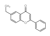 6-ETHYLFLAVONE结构式