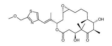 epothilone E 21-methyl ether Structure