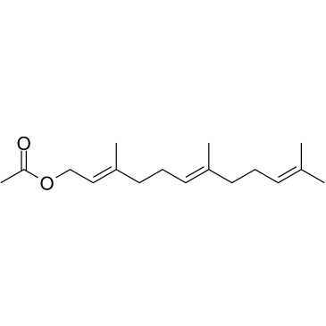 3,7,11-Trimethyl-2,6,10-dodecatrien-1-ol Acetate (mixture of isomers) picture