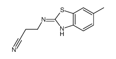 Propanenitrile,3-[(6-methyl-2-benzothiazolyl)amino]-(9CI) picture