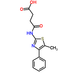 4-[(5-Methyl-4-phenyl-1,3-thiazol-2-yl)amino]-4-oxobutanoic acid图片