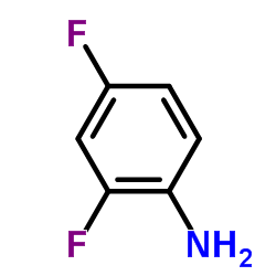 2,4-Difluoroaniline Structure