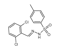 N'-(2,6-dichlorobenzylidene)-4-methylbenzene-1-sulfonohydrazide Structure