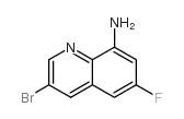 8-AMINO-3-BROMO-6-FLUOROQUINOLINE picture