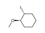 trans-1-iodo-2-methoxycyclohexane结构式