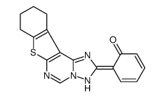 2-(8,9,10,11-tetrahydro[1]benzothieno[3,2-e][1,2,4]triazolo[1,5-c]pyrimidin-2-yl)phenol Structure