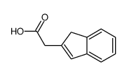 2-(1H-inden-2-yl)acetic acid结构式