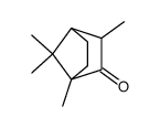 1,3,7,7-Tetramethylnorbornan-2-one Structure