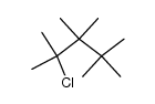 2-chloro-2,3,3,4,4-pentamethyl-pentane Structure